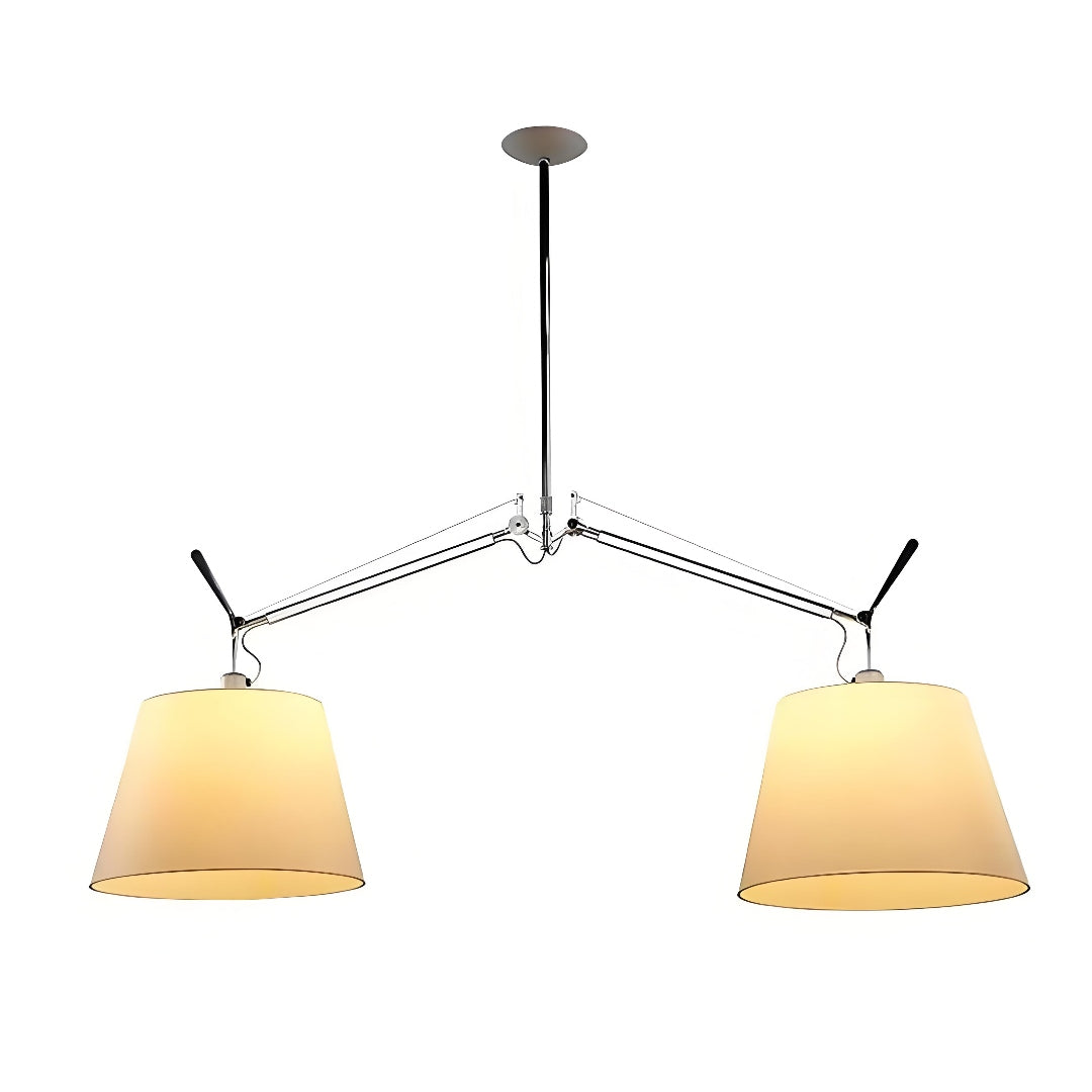Modern Swing-Arm Pendant Light – Creative Adjustable Lighting for Restaurants & Homes