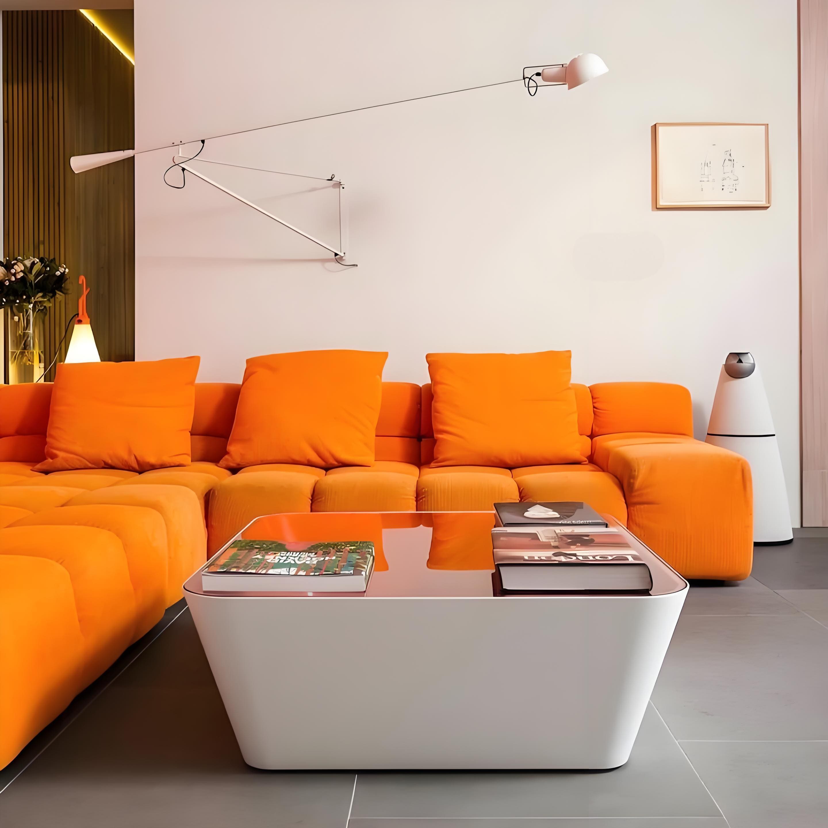 265 Adjustable Metal Long Arm Wall Lamp for Living Room