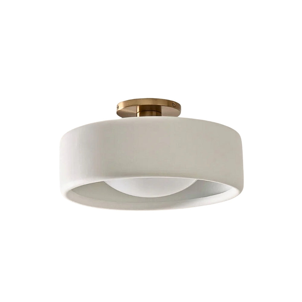 Elegant Porcelain Ceiling Lamp
