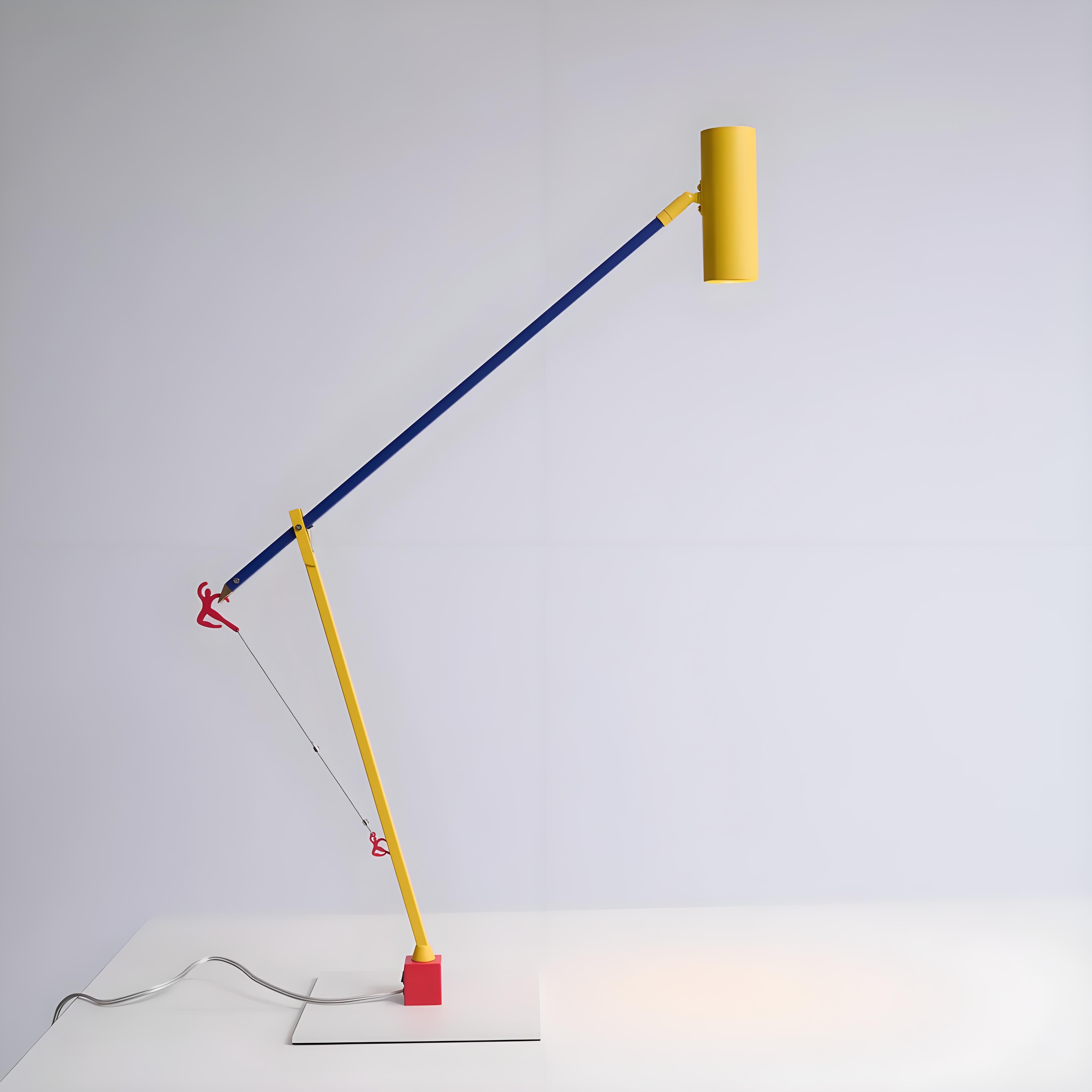 Lampe de table réglable Ettorino pour chambre, salon et bureau