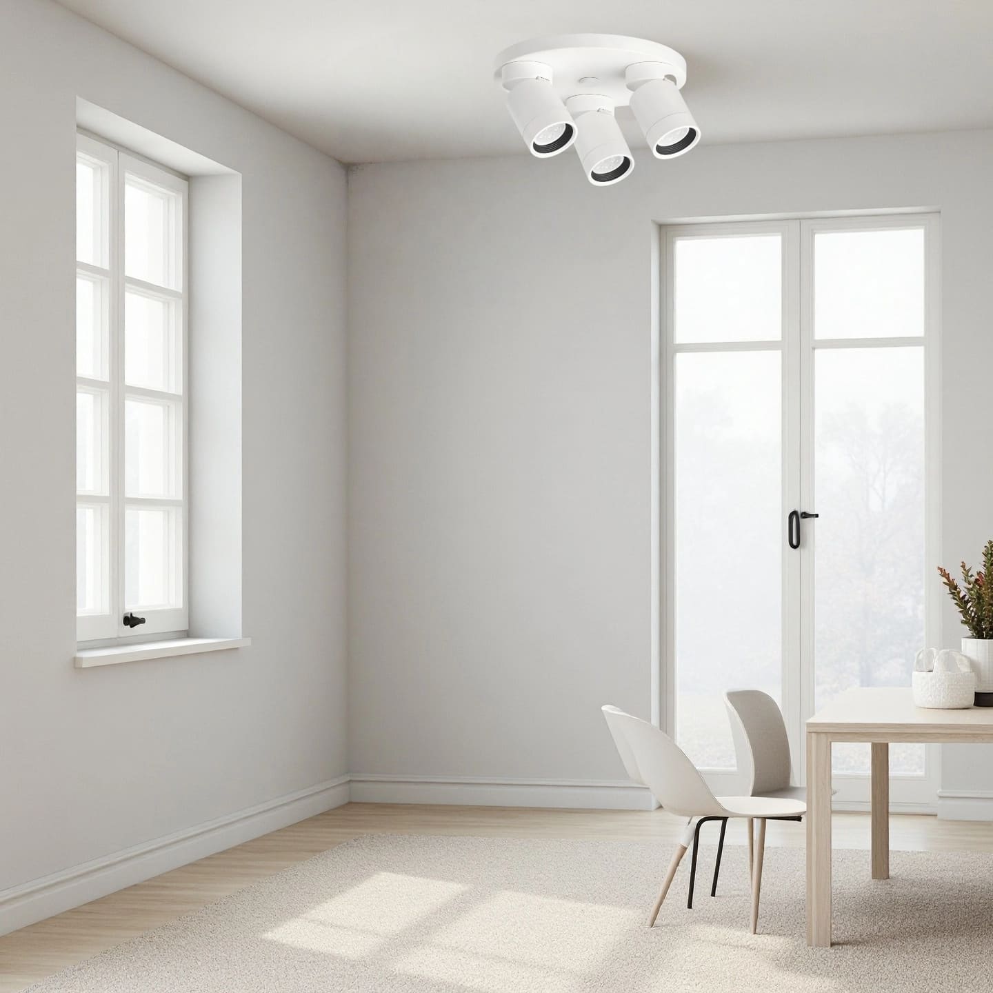 Modern Minimalist Versatile Ajustable Ceiling Spotlight for Living Room