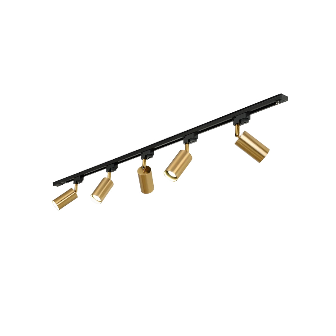 Nordic Adjustable Iron Ceiling Track Light – Elegant Lighting for Contemporary Interiors