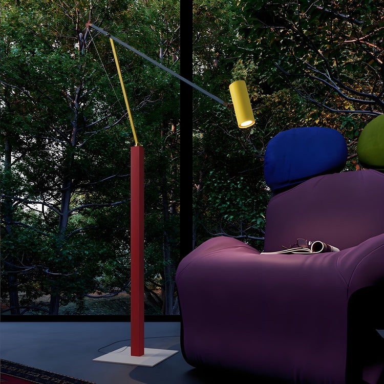 Verstelbare staande lamp van Ettorino voor woonkamers, thuiskantoren en slaapkamers