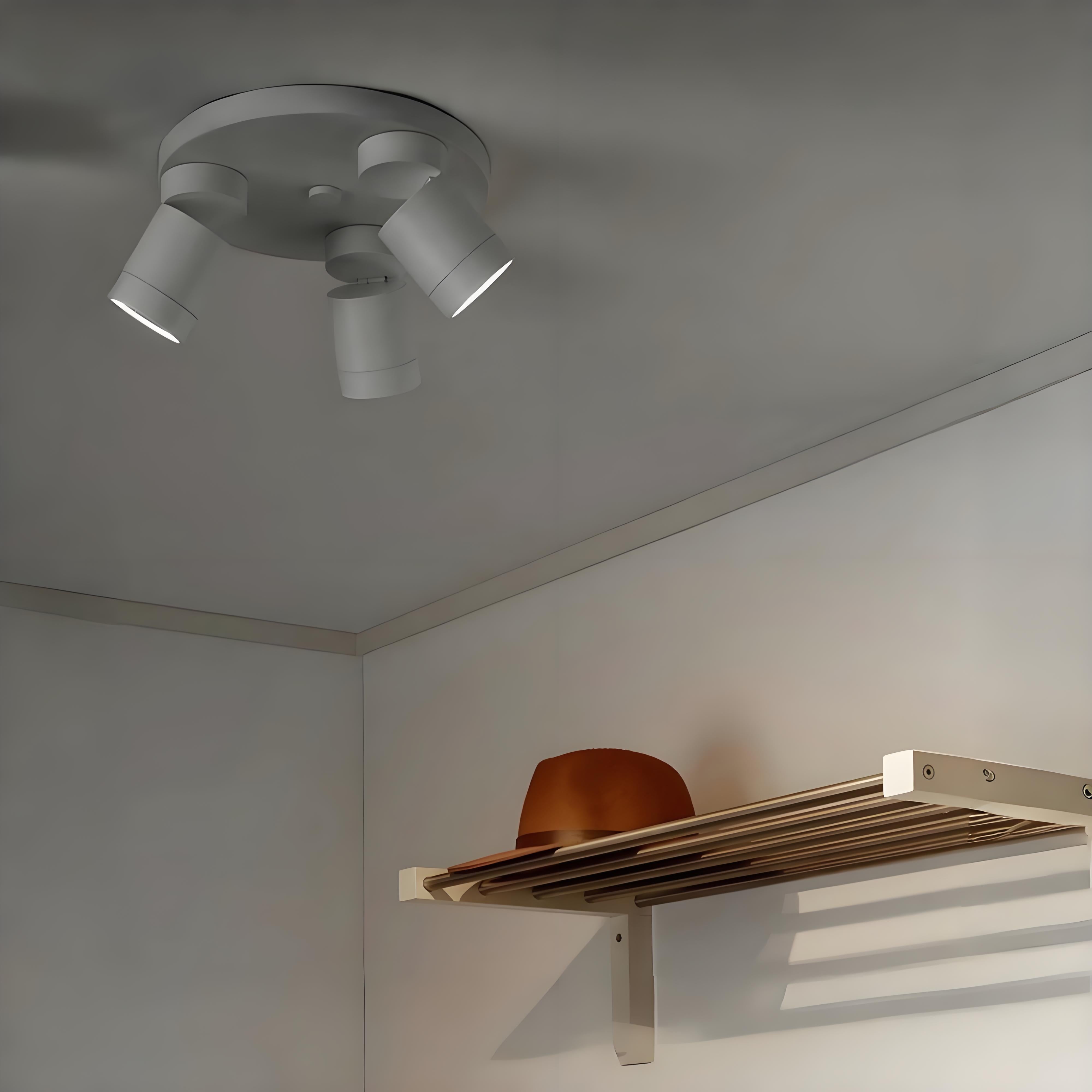 Modern Minimalist Versatile Ajustable Ceiling Spotlight for Living Room