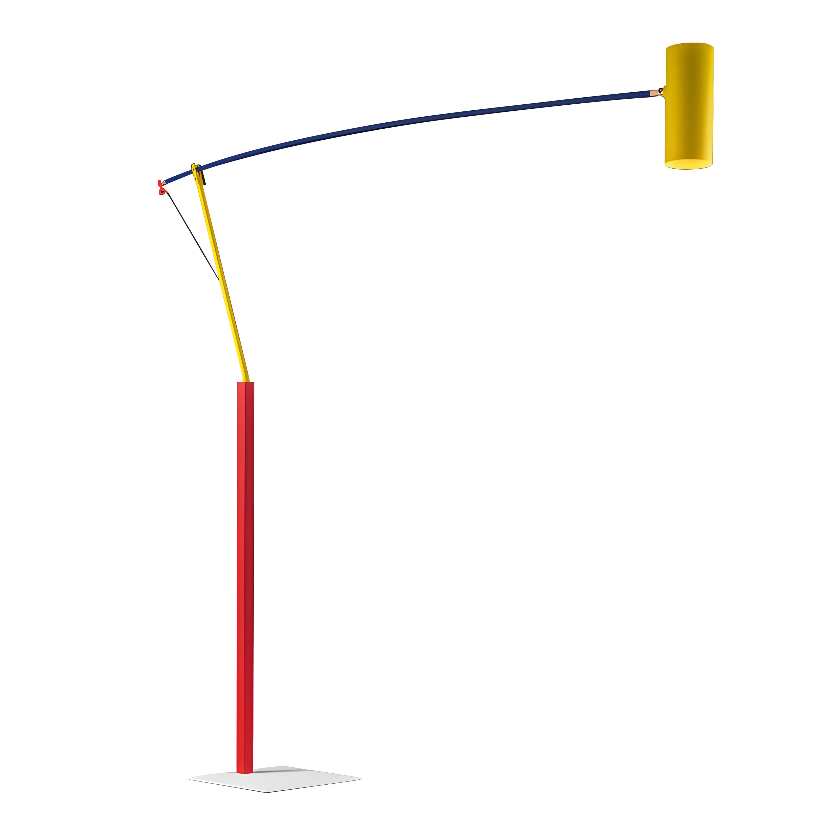 Verstelbare staande lamp van Ettorino voor woonkamers, thuiskantoren en slaapkamers