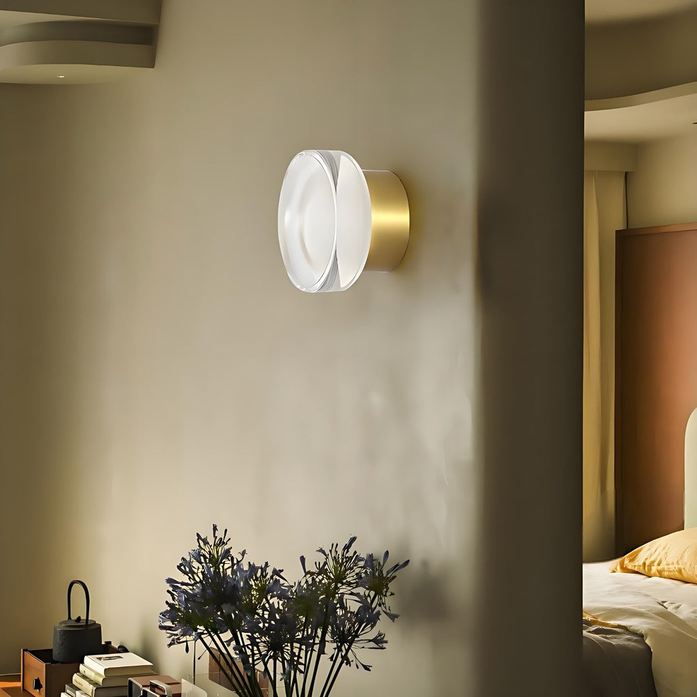 Applique murale LED Roc au design simple et moderne pour couloir