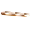 Yellow Travertine Bathroom Wall Light with Adjustable Rotating Head