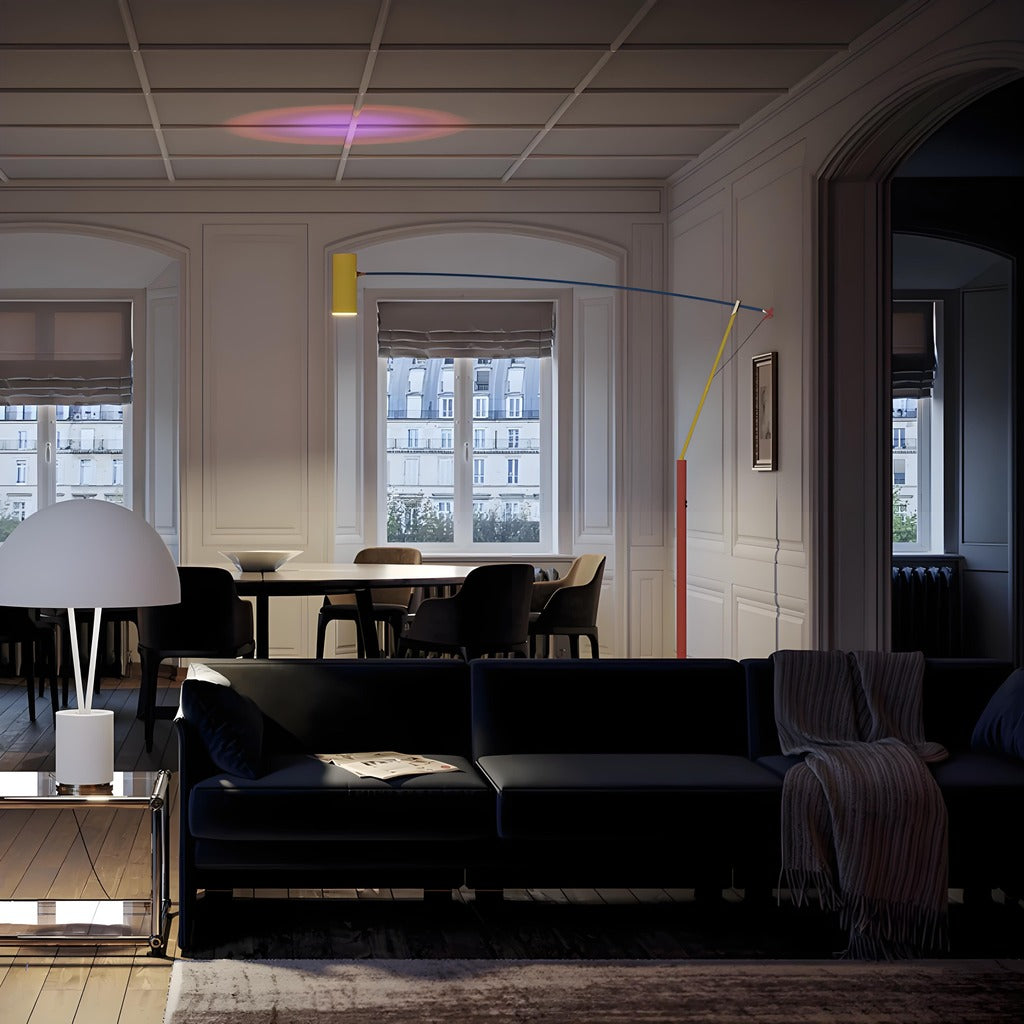 Verstelbare staande lamp van Ettorino voor woonkamers, thuiskantoren en slaapkamers