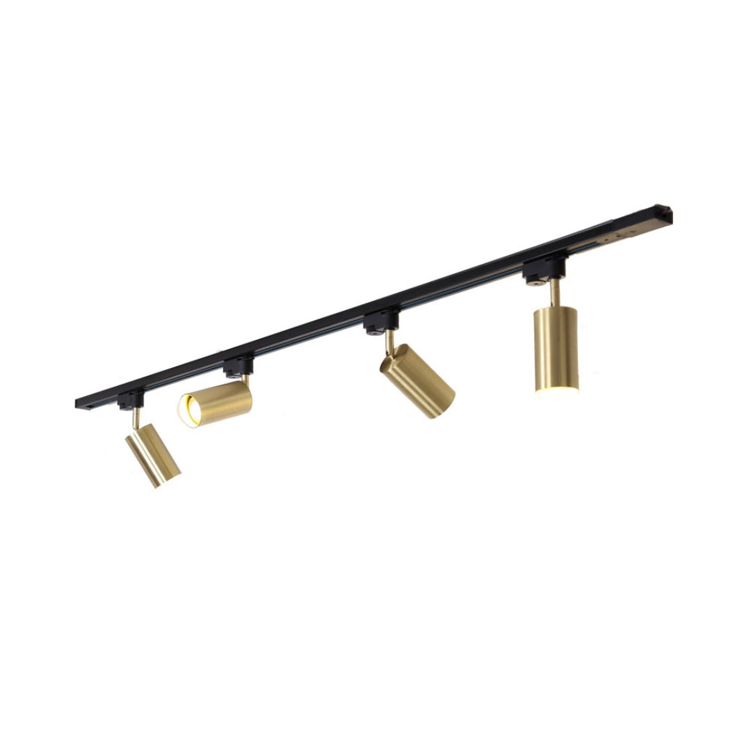 Nordic Adjustable Iron Ceiling Track Light – Elegant Lighting for Contemporary Interiors