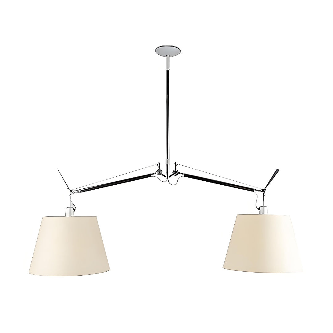 Modern Swing-Arm Pendant Light – Creative Adjustable Lighting for Restaurants & Homes