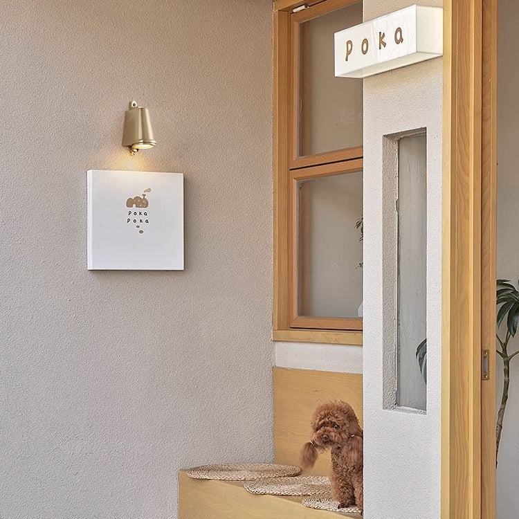 Bluebell Aluminum Vintage Outdoor Wall Light – Rainproof for Patio & Garden