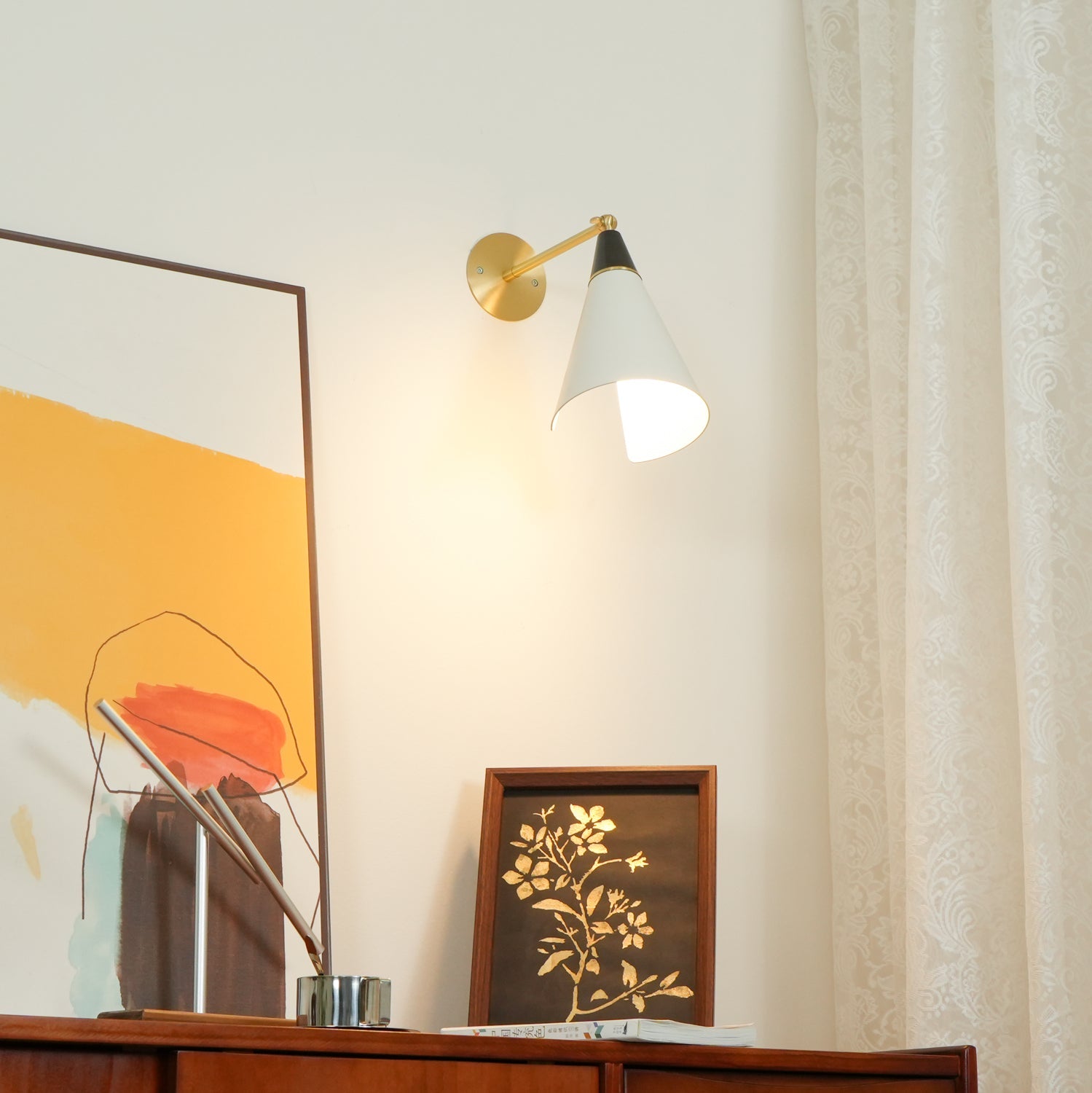 Modern Maybe Adjustable Wall Light – Perfect for Cozy Corners or Hallways