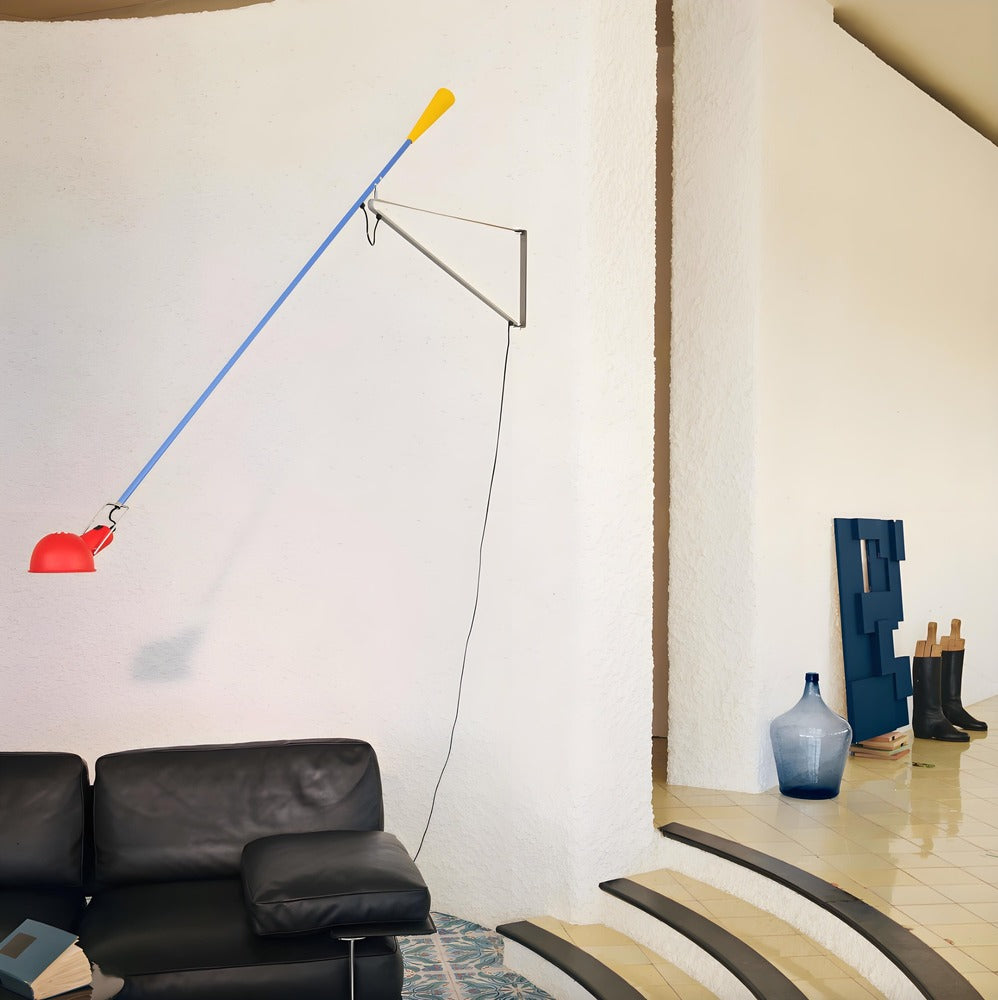 265 Adjustable Metal Long Arm Wall Lamp for Living Room