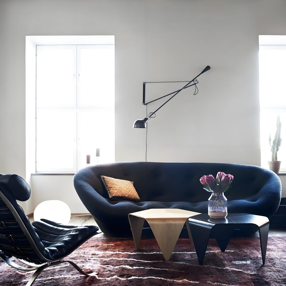 265 Adjustable Metal Long Arm Wall Lamp for Living Room