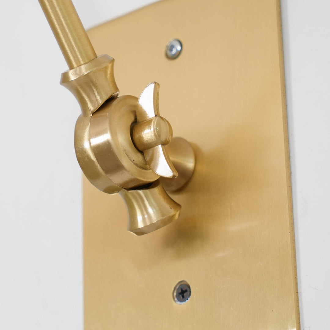 Modern Magari Rocker Arm Wall Lamp – Minimalist Glow for Bedroom or Hallway