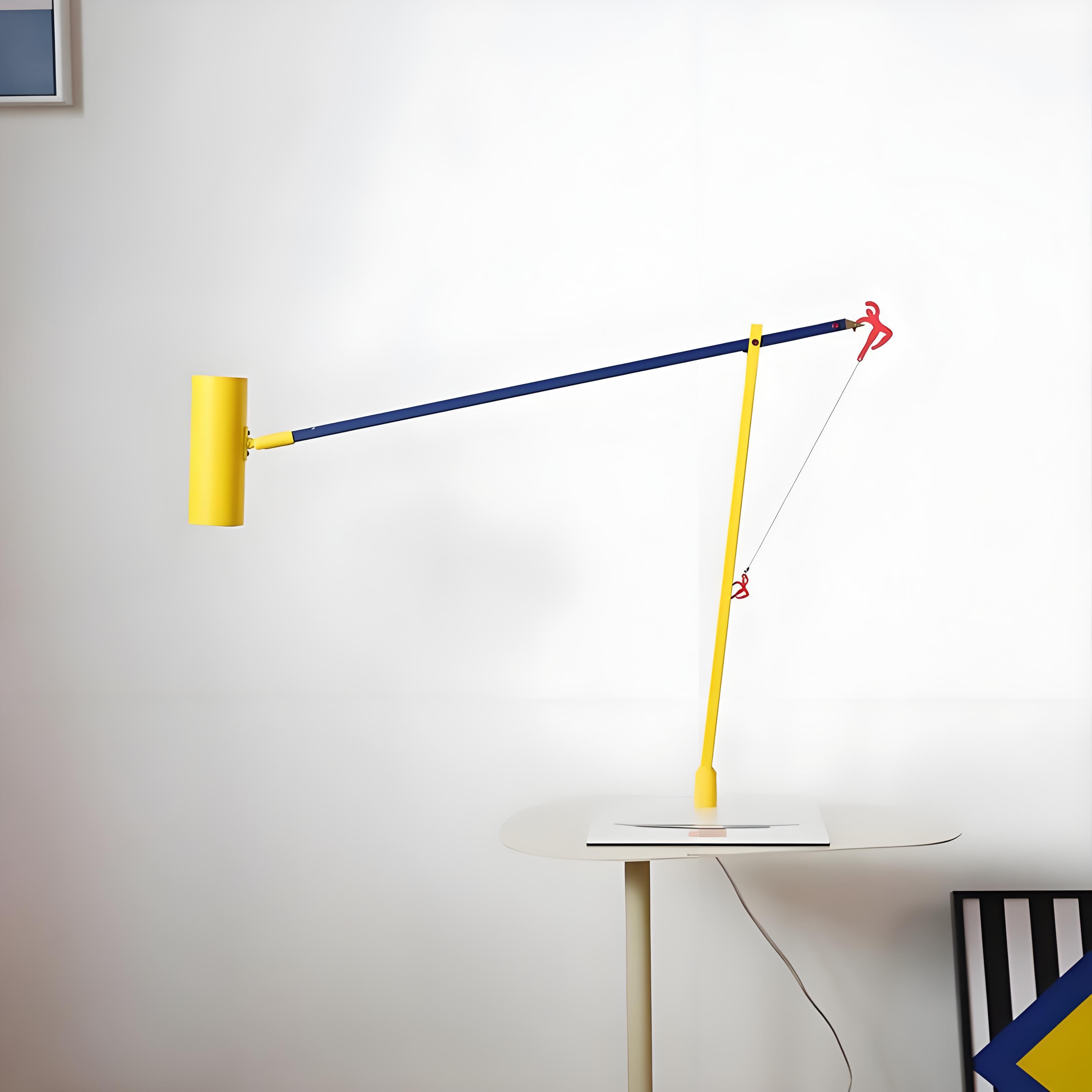 Lampe de table réglable Ettorino pour chambre, salon et bureau