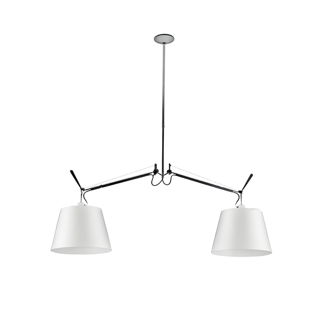 Modern Swing-Arm Pendant Light – Creative Adjustable Lighting for Restaurants & Homes