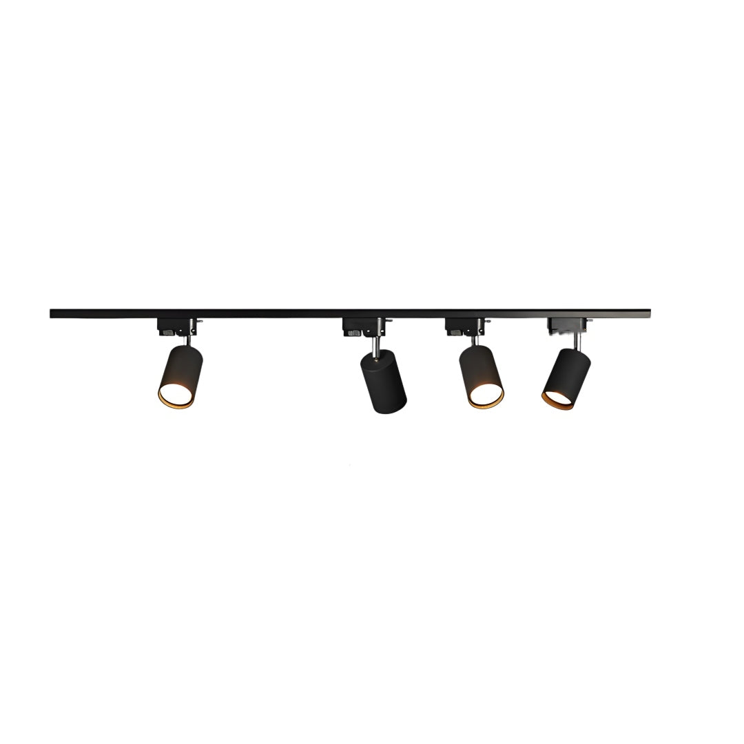 Nordic Adjustable Iron Ceiling Track Light – Elegant Lighting for Contemporary Interiors