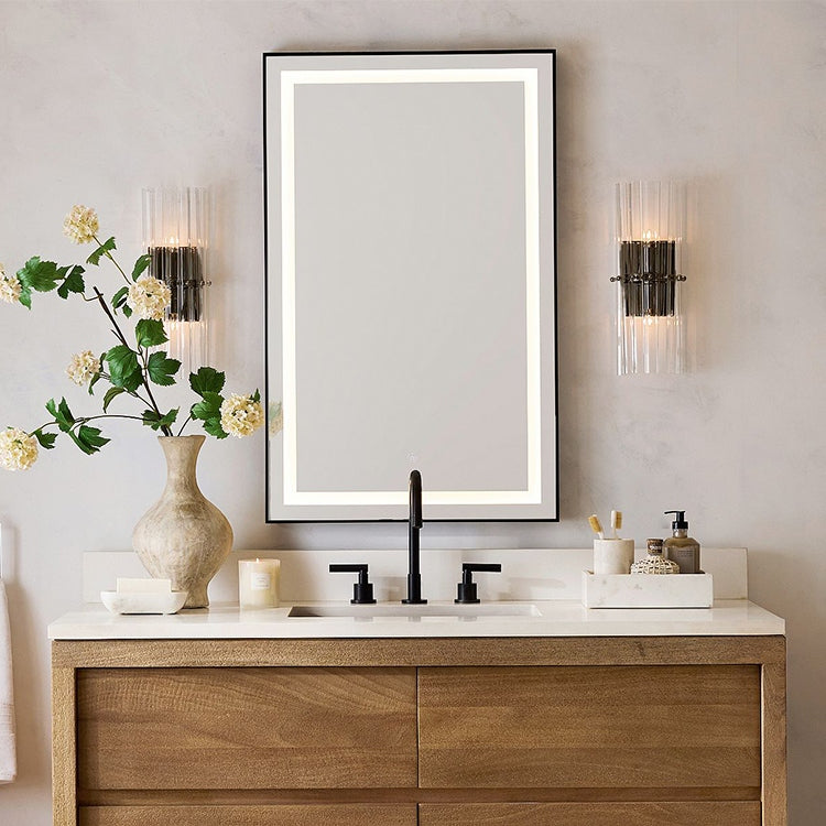 Elegant Crystal Wall Light for Bathroom