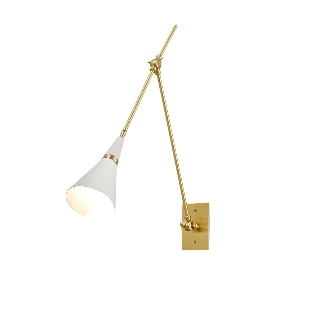 Richtbare wandlamp - Matzwarte hallamp