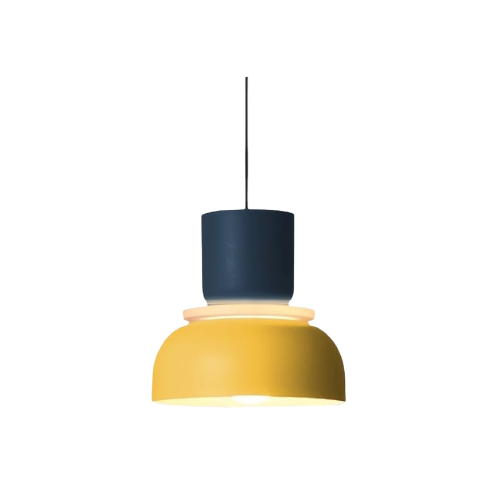 Nordic geometrische metalen hanglamp - veelkleurig