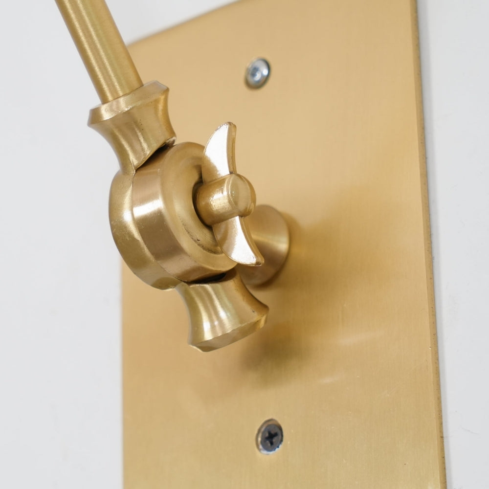 Richtbare wandlamp - Matzwarte hallamp