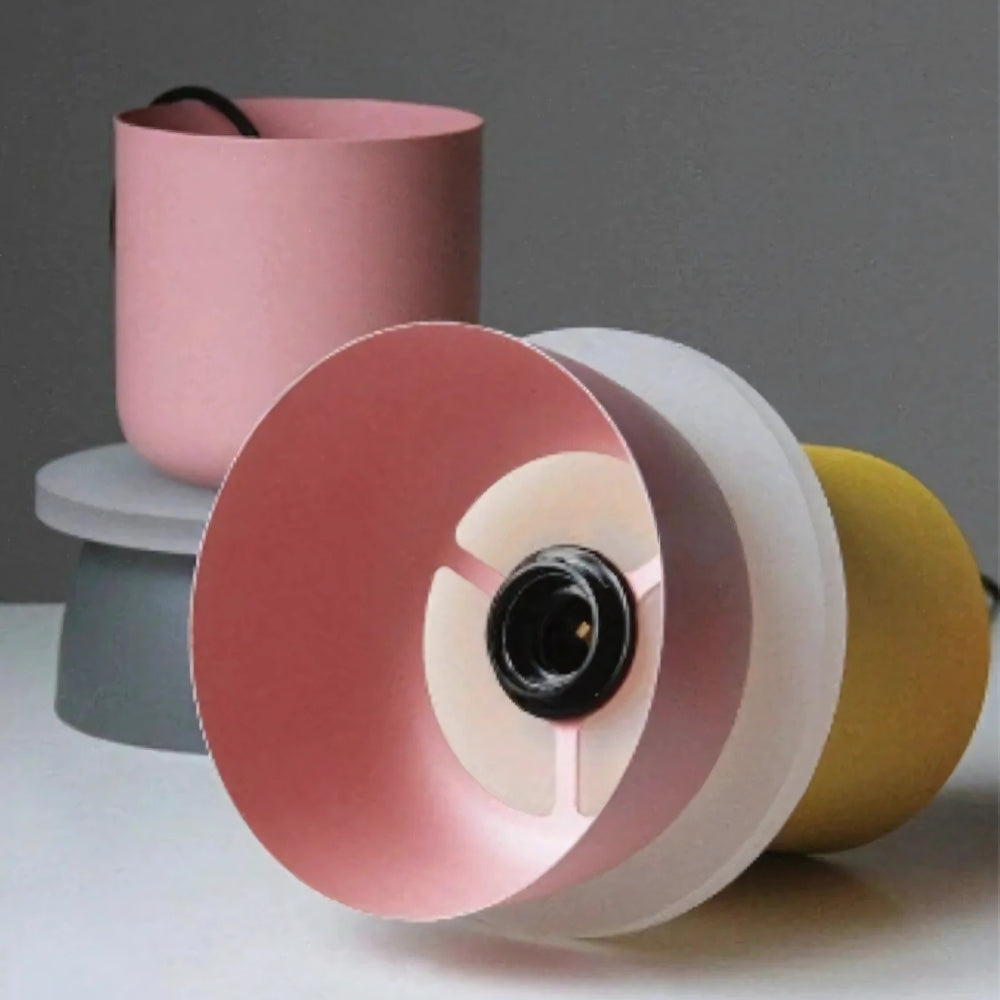 Nordic Geometric Metal Pendant Light - Multi Color