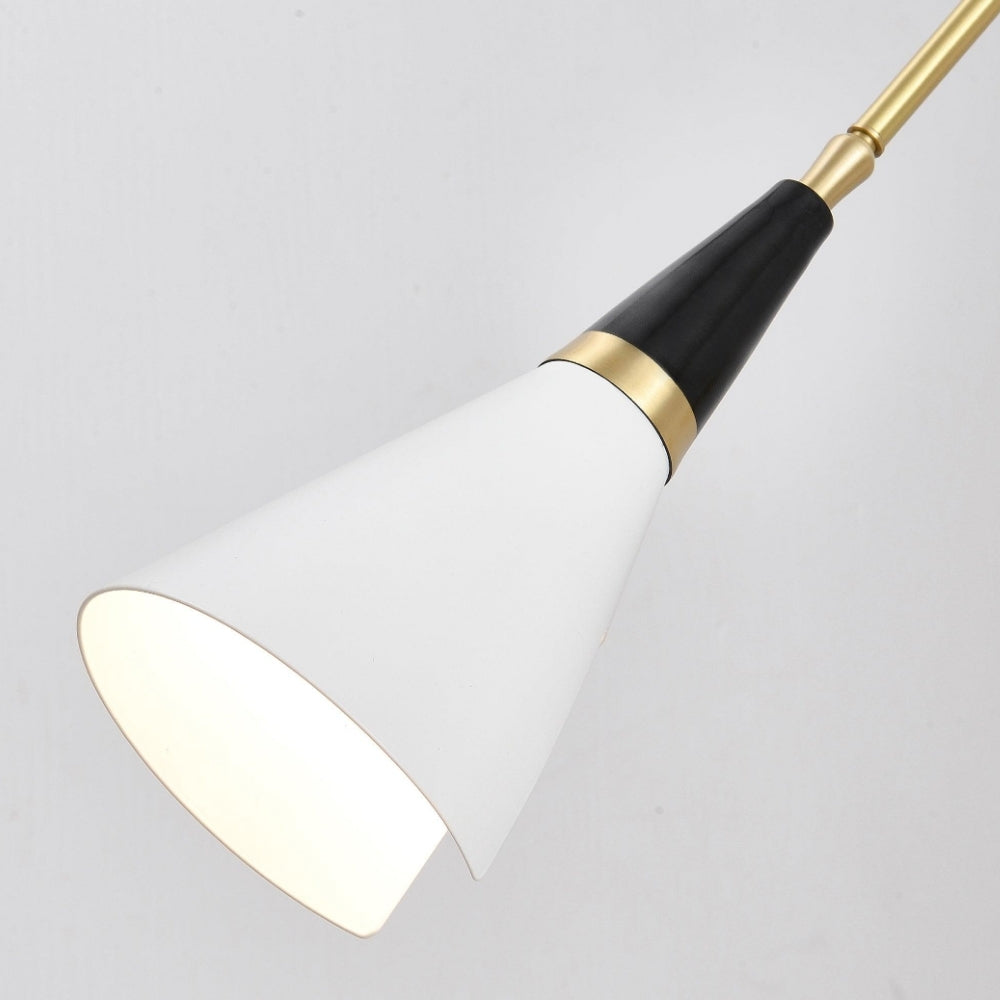 Richtbare wandlamp - Matzwarte hallamp