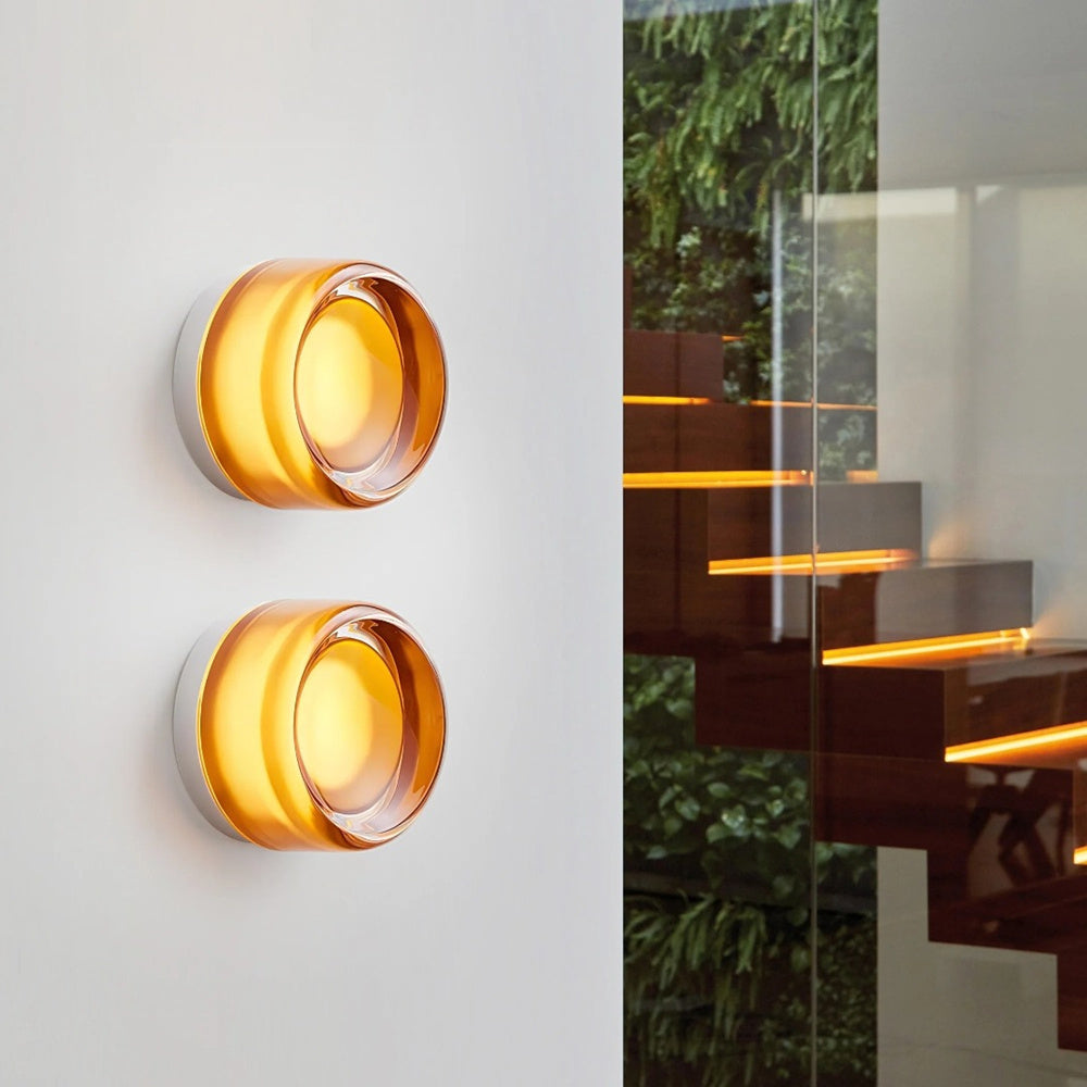 Modern Dimple Flush Lamp for Wall