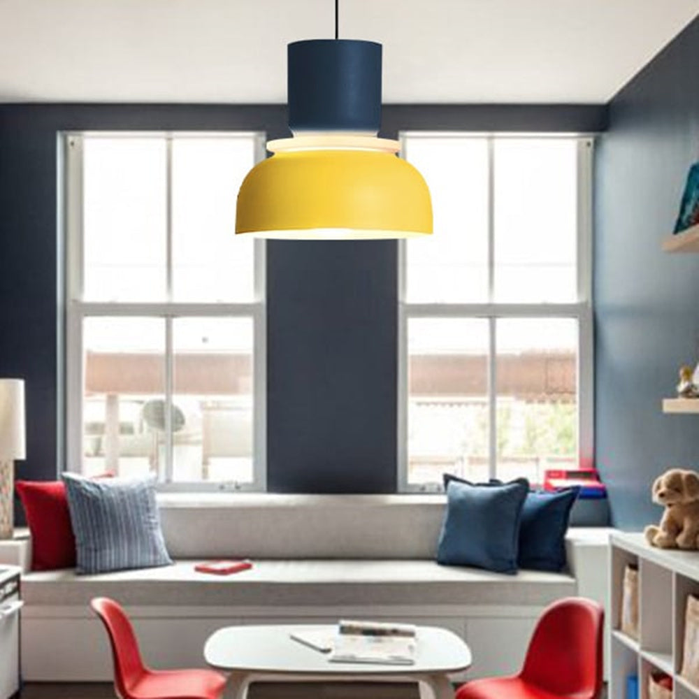 Nordic Geometric Metal Pendant Light - Multi Color