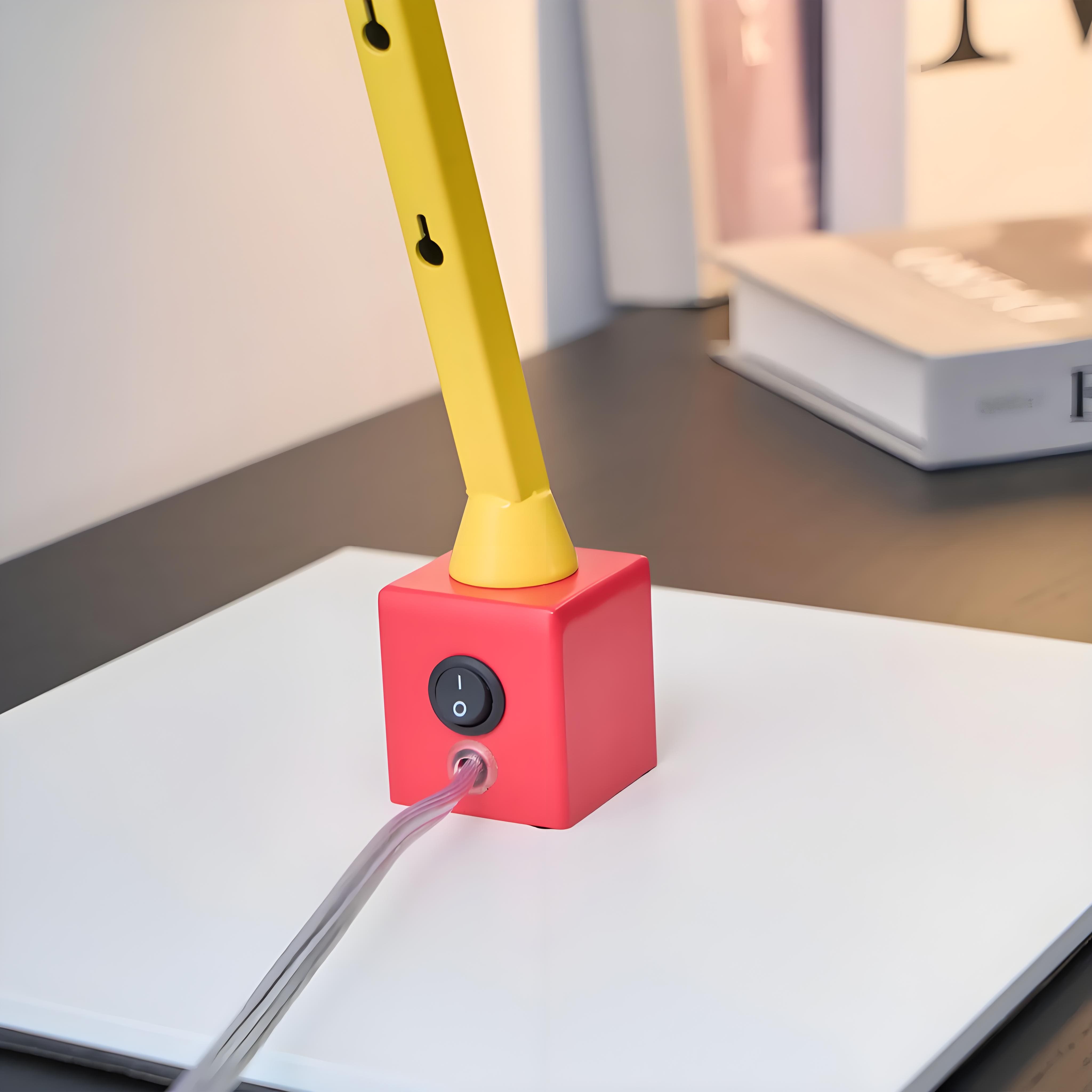 Lampe de table réglable Ettorino pour chambre, salon et bureau