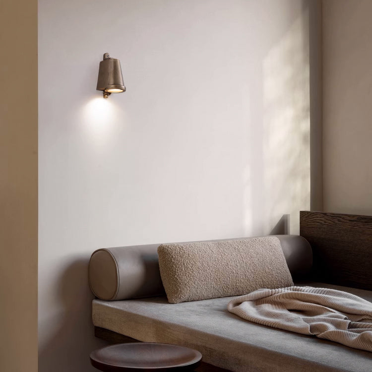 Bluebell Aluminum Vintage Outdoor Wall Light – Rainproof for Patio & Garden