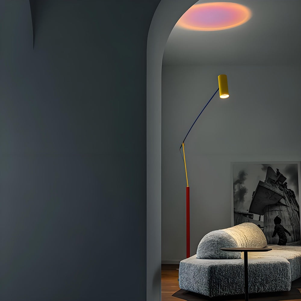 Verstelbare staande lamp van Ettorino voor woonkamers, thuiskantoren en slaapkamers