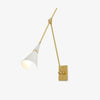 Modern Magari Rocker Arm Wall Lamp – Minimalist Glow for Bedroom or Hallway