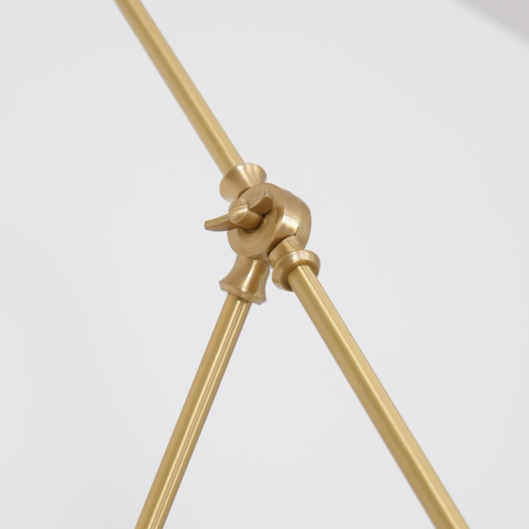 Modern Magari Rocker Arm Wall Lamp – Minimalist Glow for Bedroom or Hallway