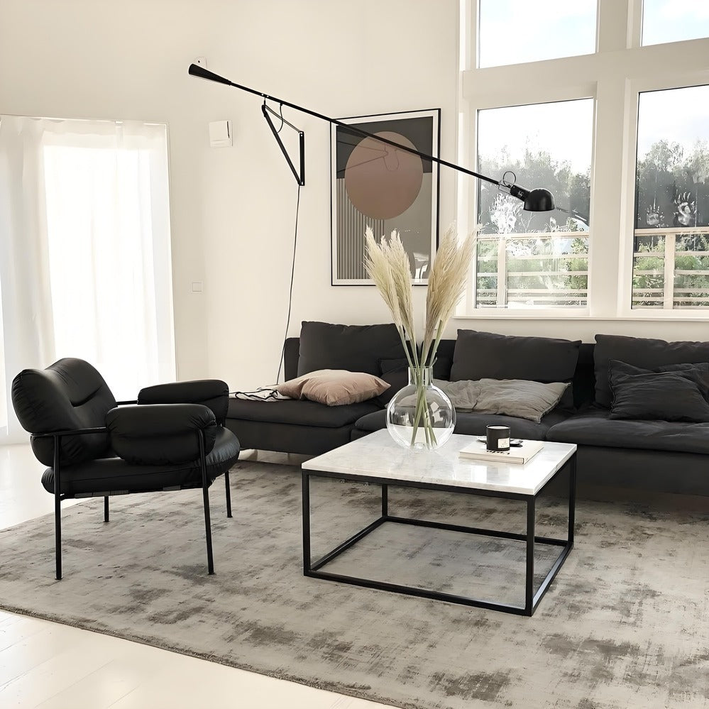 265 Adjustable Metal Long Arm Wall Lamp for Living Room