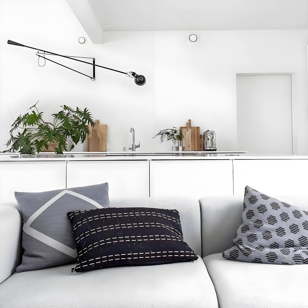 265 Adjustable Metal Long Arm Wall Lamp for Living Room