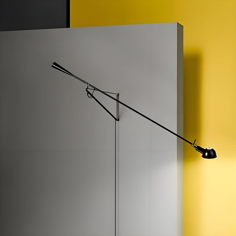 265 Adjustable Metal Long Arm Wall Lamp for Living Room