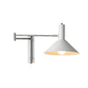 Modern Ajustable Wall Lamp with Chrome Base for Bedding Room
